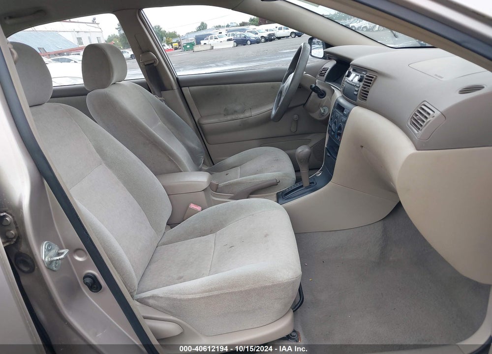 2003 TOYOTA COROLLA CE VIN: 1NXBR32E73Z022708