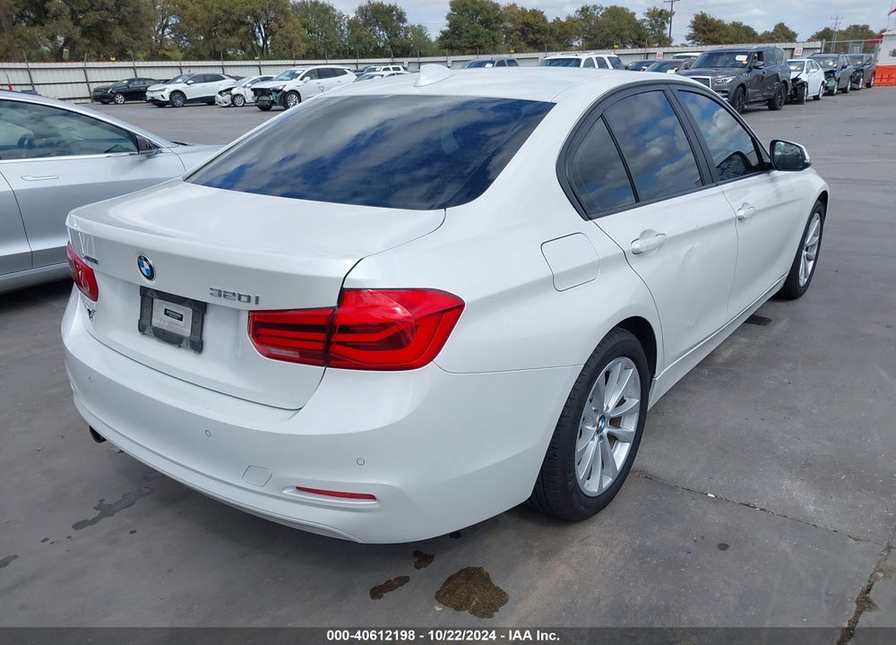 2016 BMW 320I XDRIVE VIN: WBA8A3C53GK689648