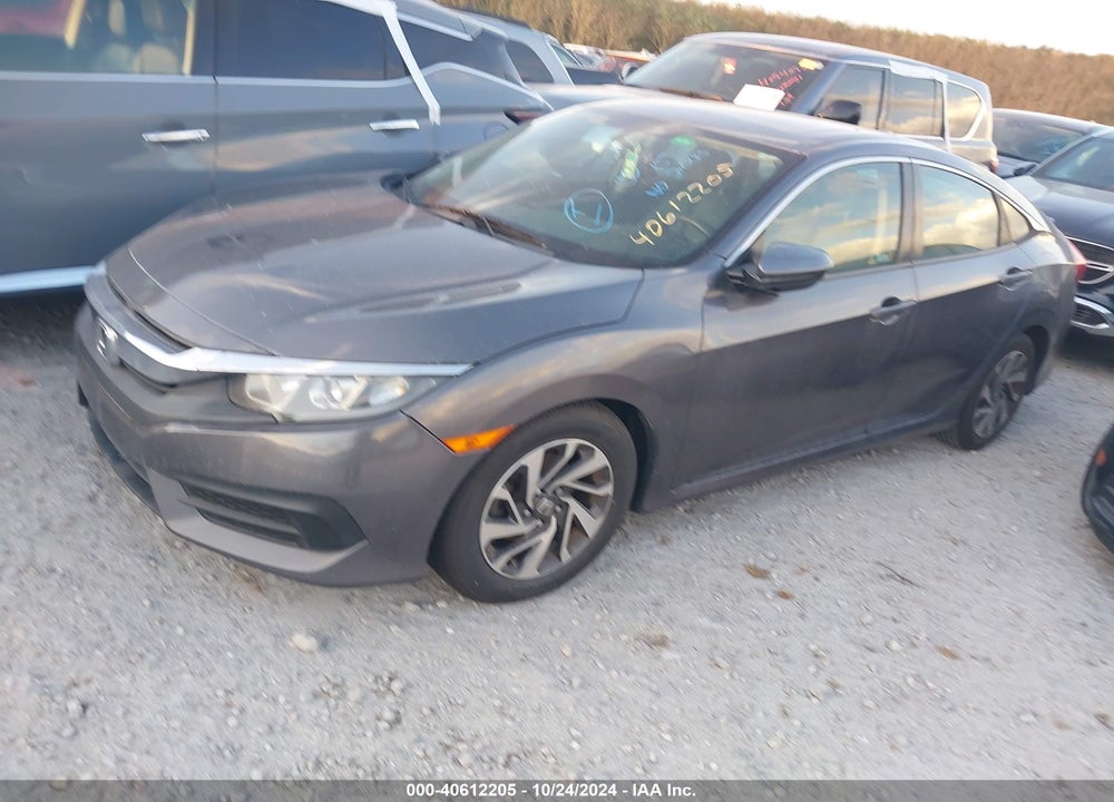 2018 HONDA CIVIC EX VIN: 19XFC2F77JE033829