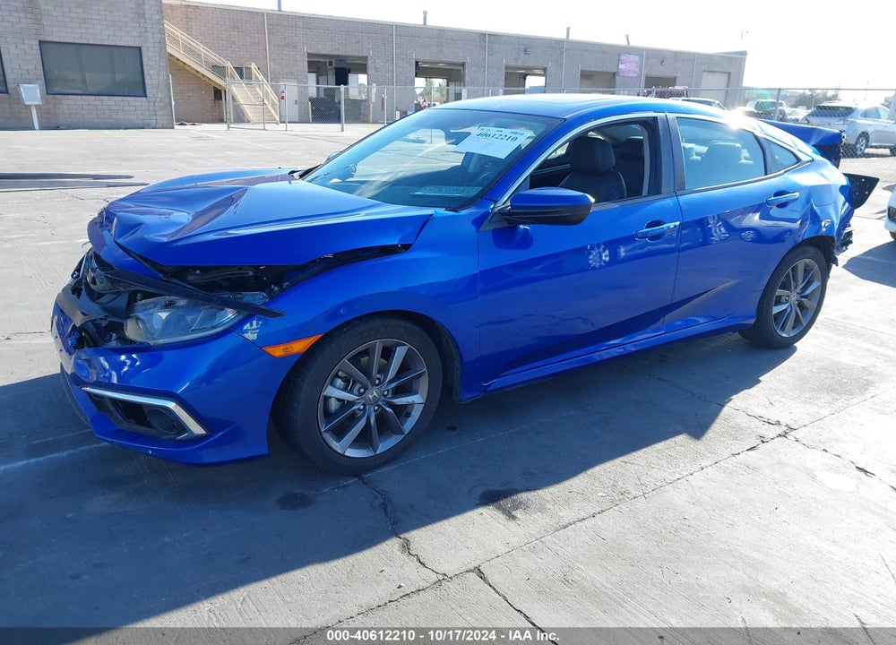 2020 HONDA CIVIC EX-L VIN: 19XFC1F79LE203895