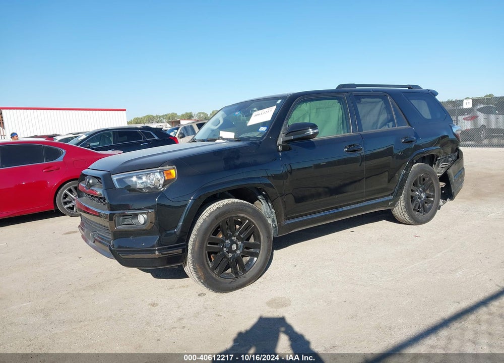 2019 TOYOTA 4RUNNER LIMITED NIGHTSHADE VIN: JTEBU5JR9K5642497