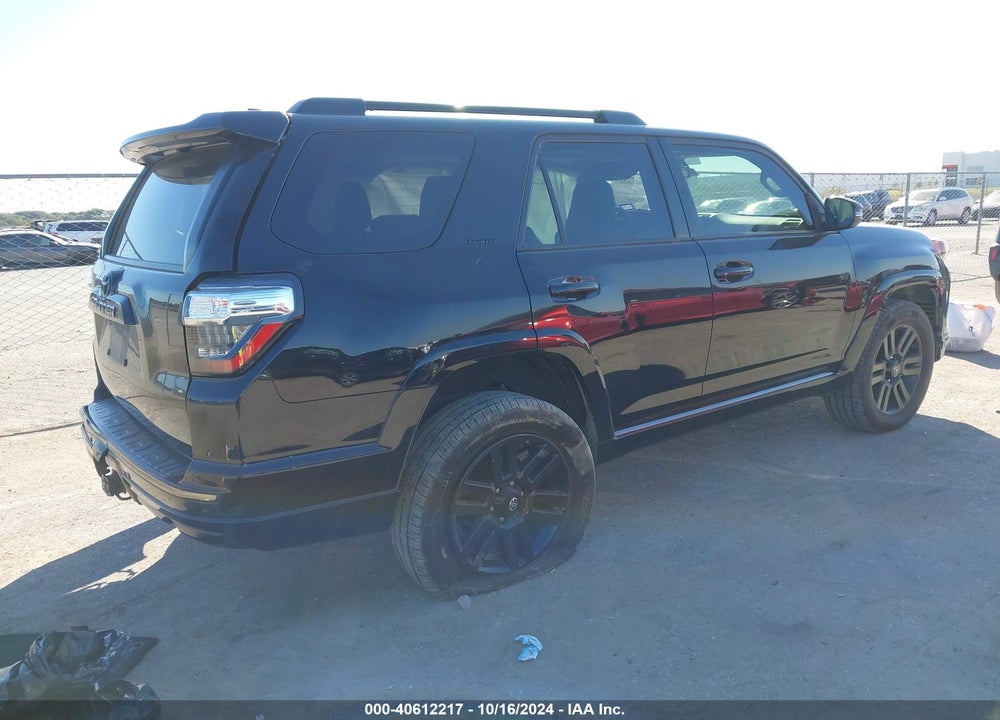 2019 TOYOTA 4RUNNER LIMITED NIGHTSHADE VIN: JTEBU5JR9K5642497