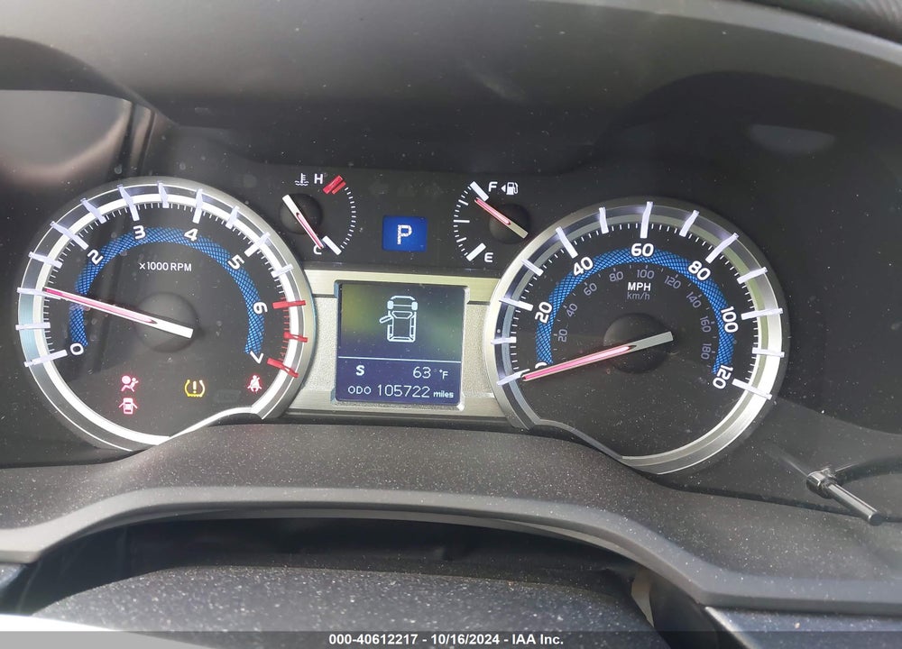 2019 TOYOTA 4RUNNER LIMITED NIGHTSHADE VIN: JTEBU5JR9K5642497