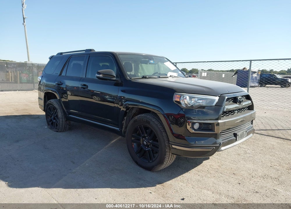 2019 TOYOTA 4RUNNER LIMITED NIGHTSHADE VIN: JTEBU5JR9K5642497
