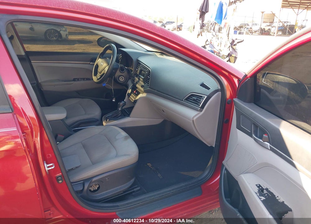 2017 HYUNDAI ELANTRA SE VIN: KMHD74LF7HU189623
