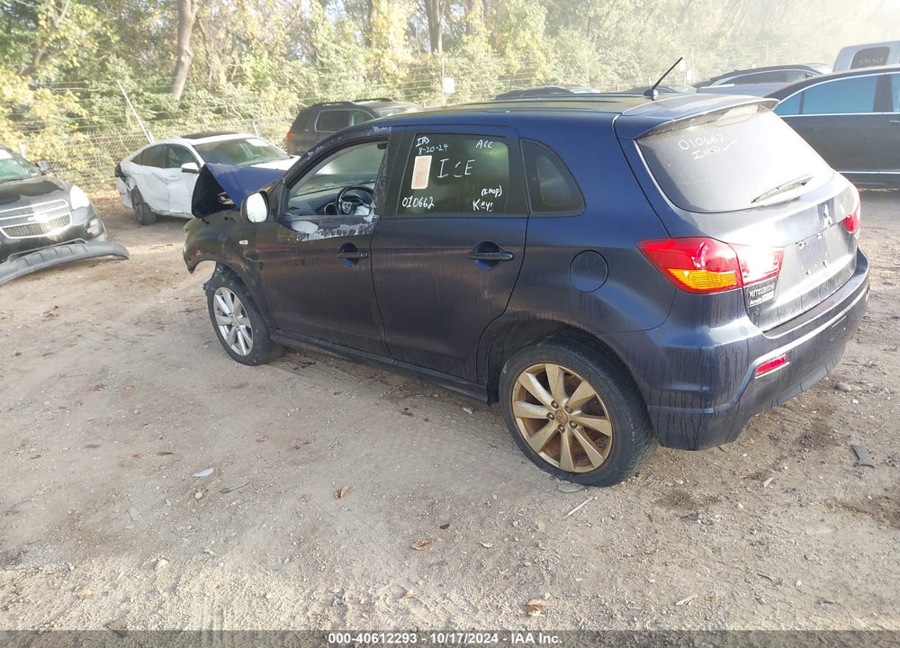 2012 MITSUBISHI OUTLANDER SPORT SE VIN: JA4AR4AUXCZ010662