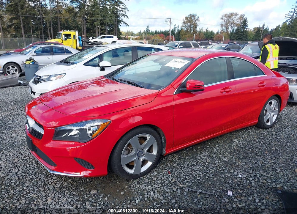 2017 MERCEDES-BENZ CLA 250 4MATIC VIN: WDDSJ4GB1HN484284
