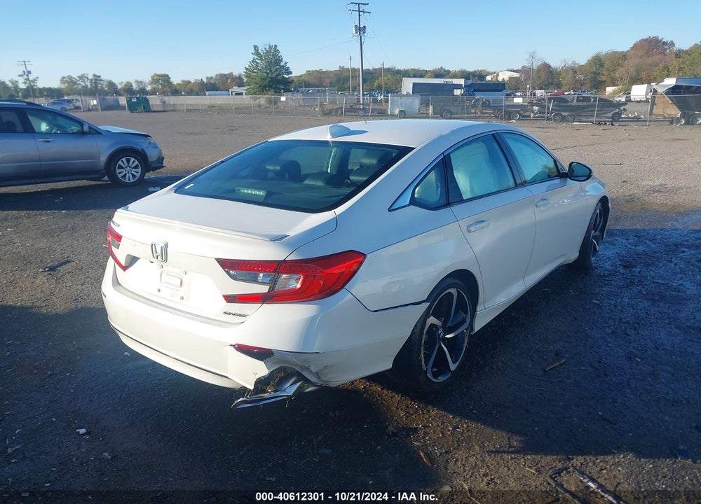 2019 HONDA ACCORD SPORT VIN: 1HGCV1F33KA011725