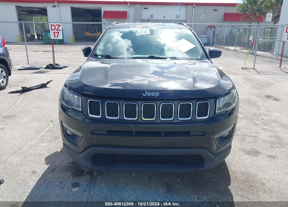 2019 JEEP COMPASS LATITUDE FWD VIN: 3C4NJCBB9KT856292