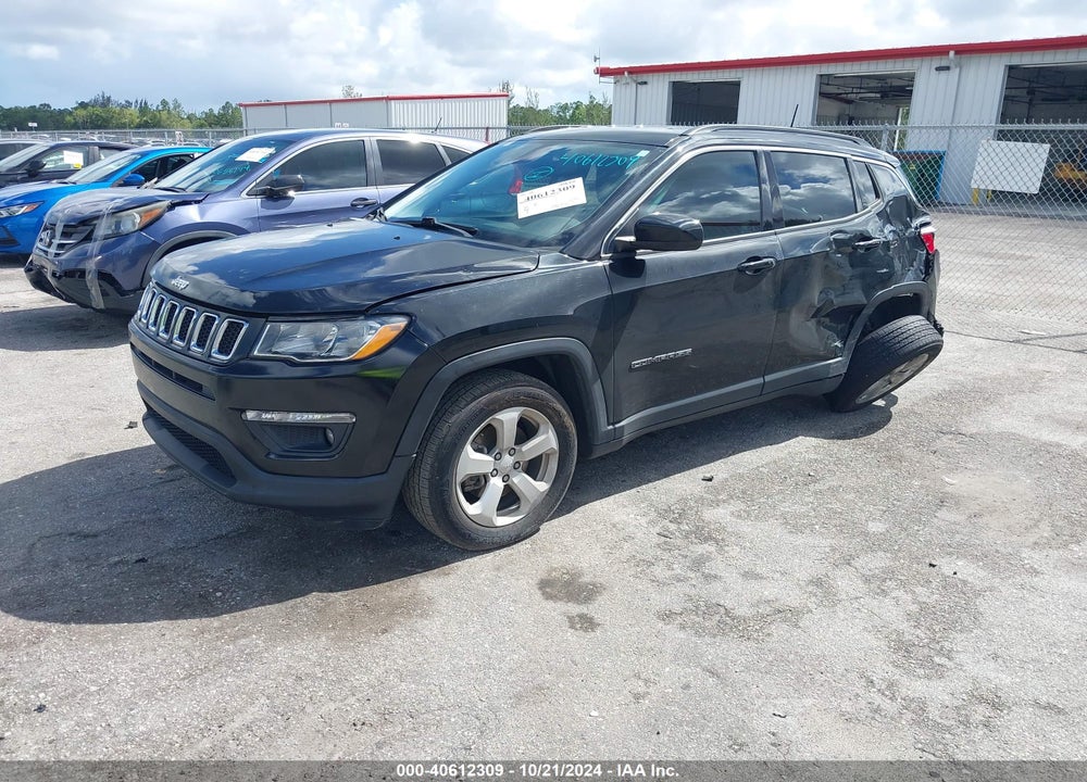 2019 JEEP COMPASS LATITUDE FWD VIN: 3C4NJCBB9KT856292