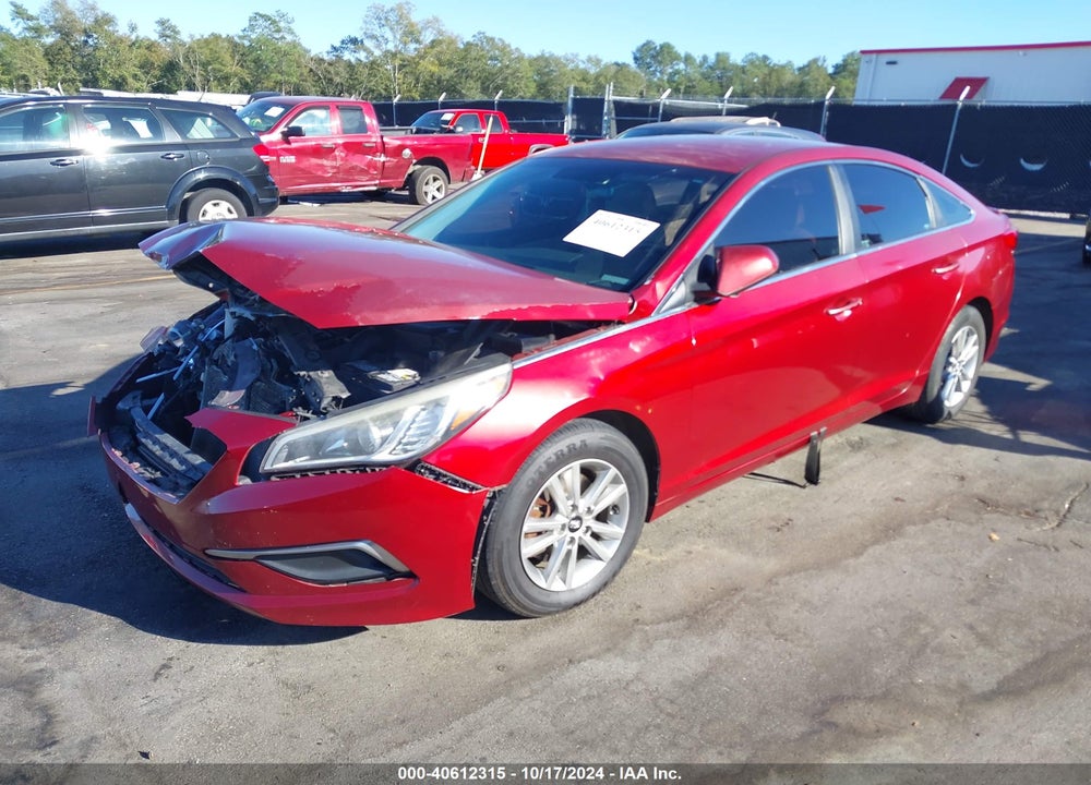 2016 HYUNDAI SONATA SE VIN: 5NPE24AF0GH355497