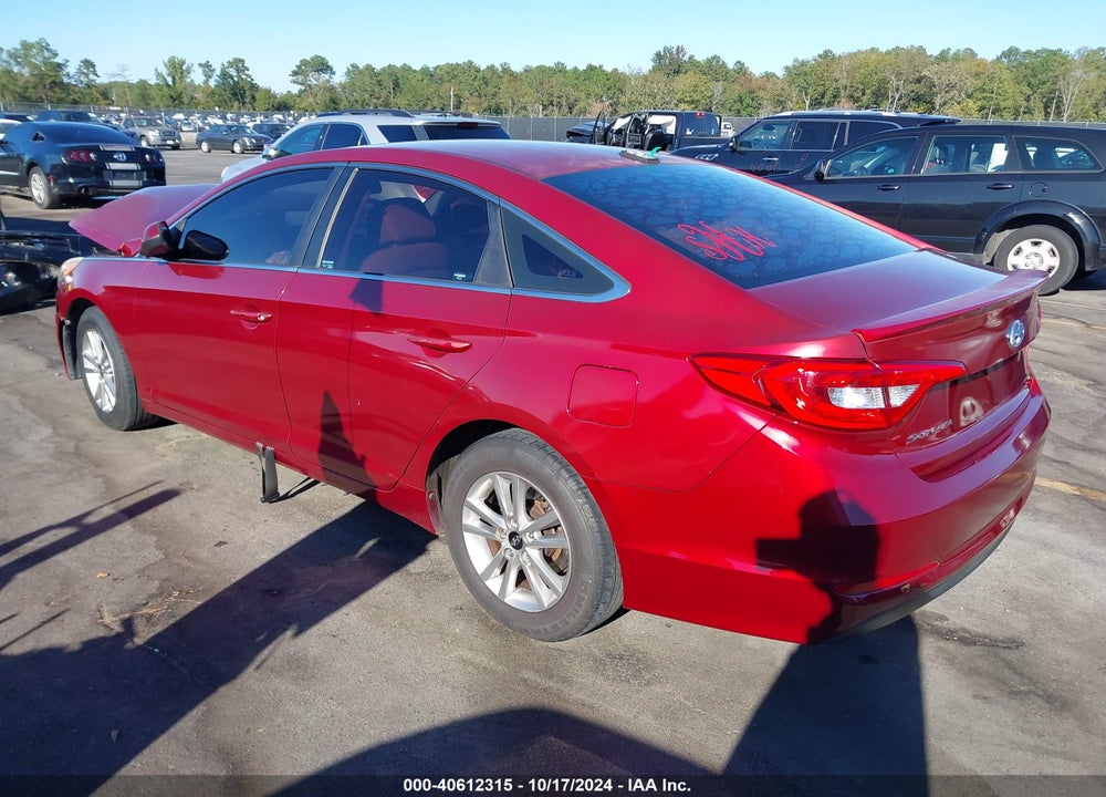 2016 HYUNDAI SONATA SE VIN: 5NPE24AF0GH355497
