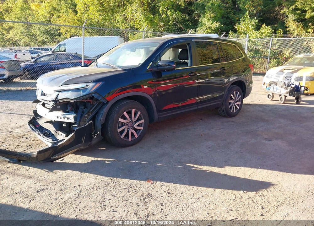 2021 HONDA PILOT AWD EX-L VIN: 5FNYF6H56MB016568