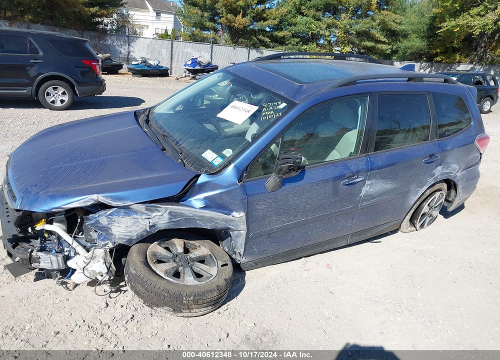 2018 SUBARU FORESTER 2.5I PREMIUM VIN: JF2SJAGC5JH465566