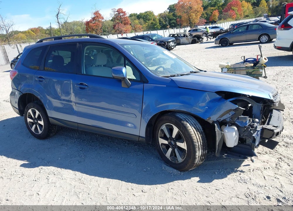 2018 SUBARU FORESTER 2.5I PREMIUM VIN: JF2SJAGC5JH465566