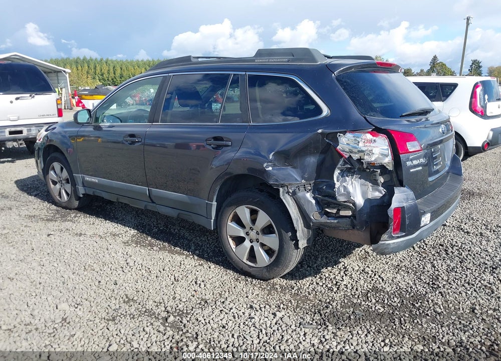 2010 SUBARU OUTBACK 2.5I PREMIUM VIN: 4S4BRBCC7A3378148