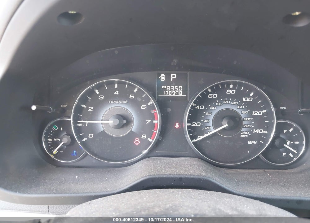 2010 SUBARU OUTBACK 2.5I PREMIUM VIN: 4S4BRBCC7A3378148