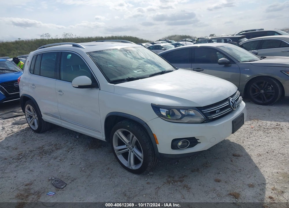 2014 VOLKSWAGEN TIGUAN R-LINE VIN: WVGAV3AX9EW109530