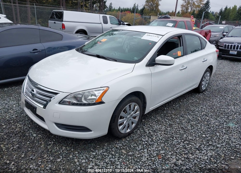 2013 NISSAN SENTRA S VIN: 3N1AB7AP1DL758413