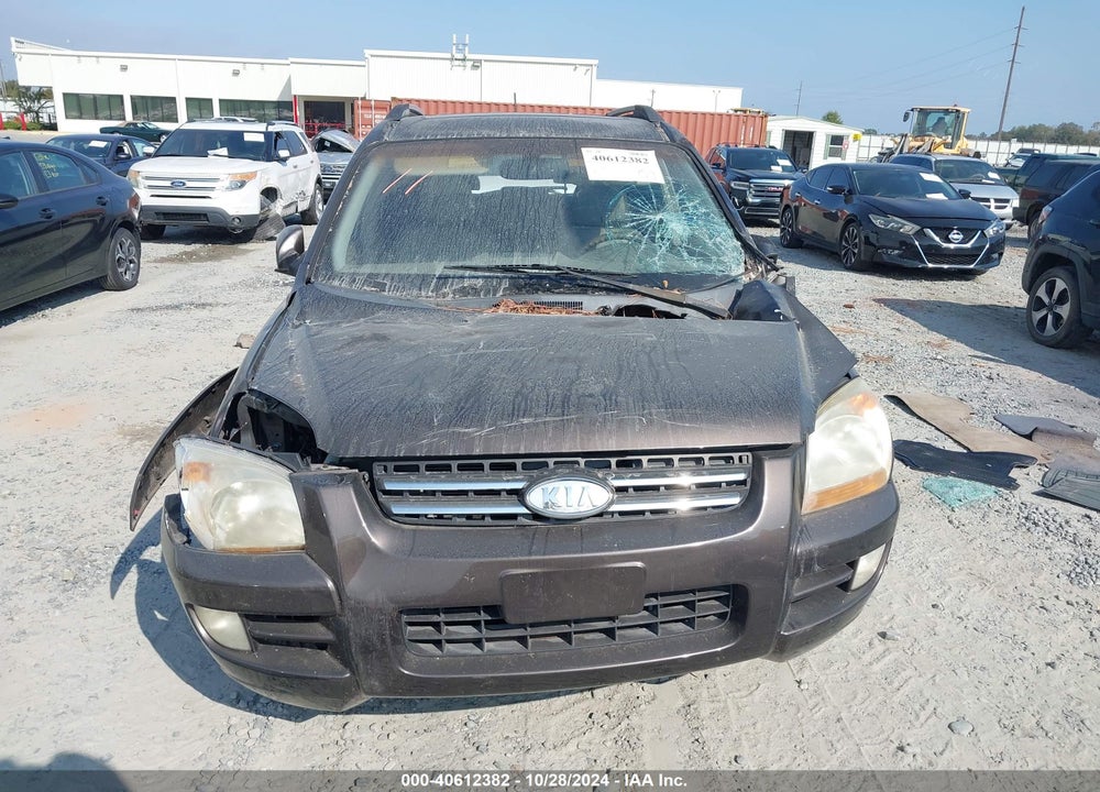 2007 KIA SPORTAGE EX V6 VIN: KNDJF723077346733
