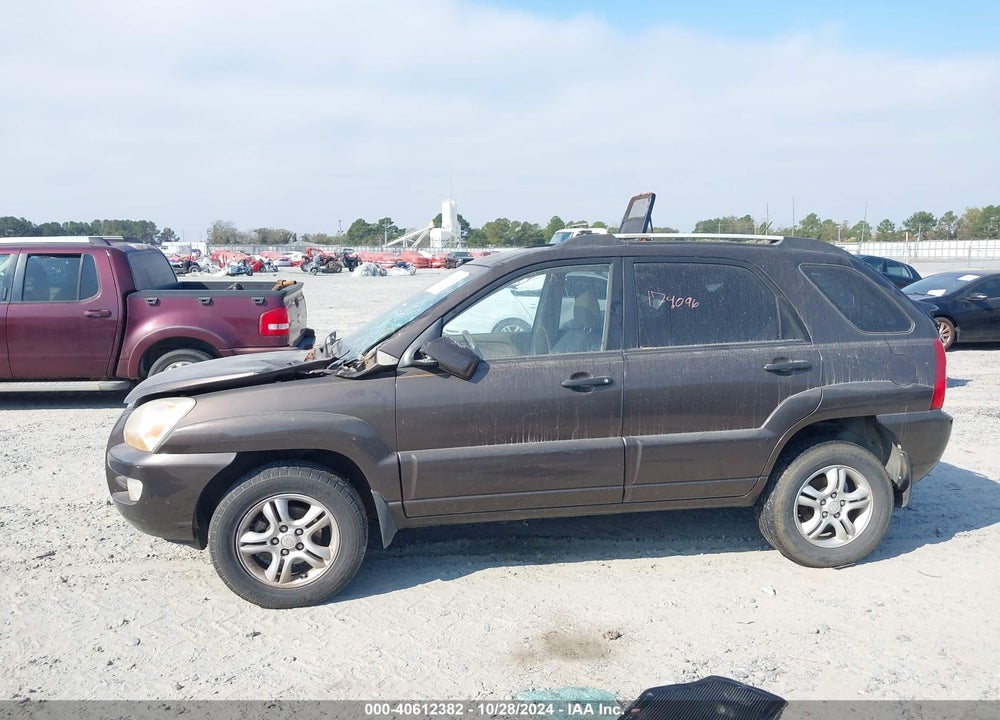 2007 KIA SPORTAGE EX V6 VIN: KNDJF723077346733