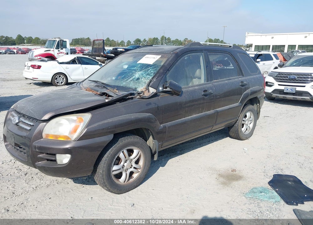 2007 KIA SPORTAGE EX V6 VIN: KNDJF723077346733
