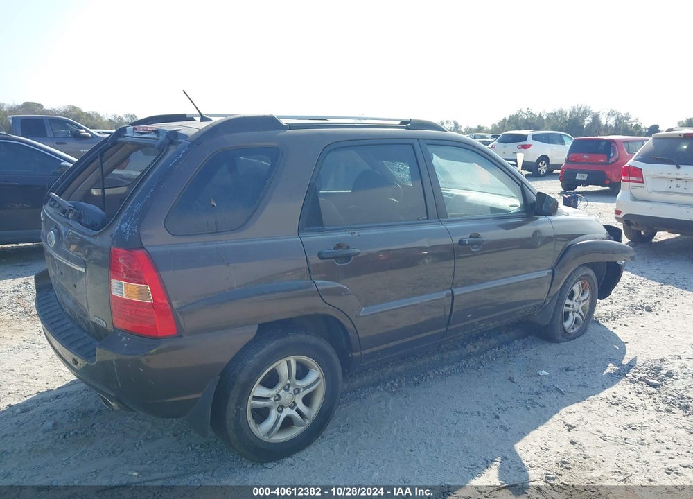 2007 KIA SPORTAGE EX V6 VIN: KNDJF723077346733