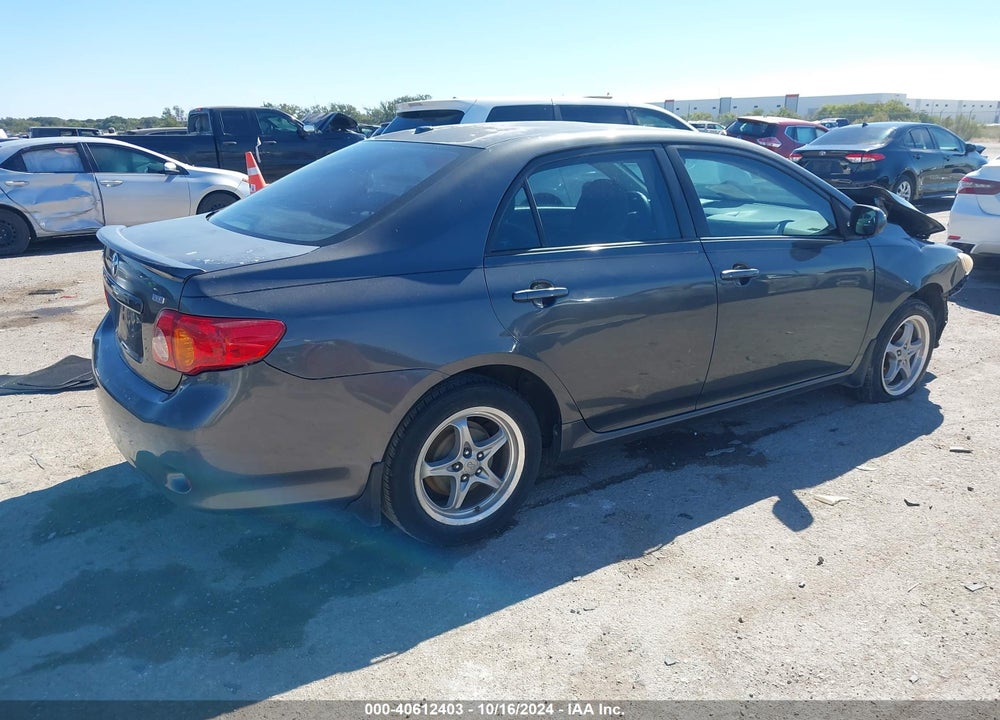 2009 TOYOTA COROLLA XLE VIN: 1NXBU40E09Z042279