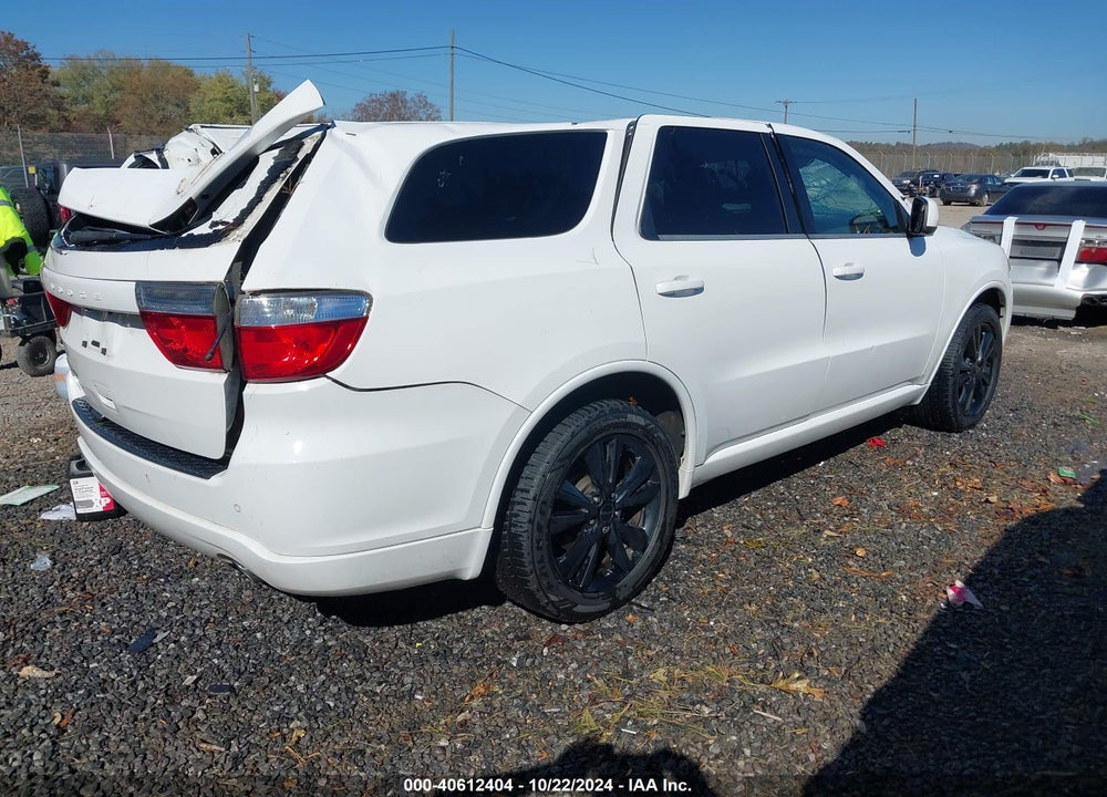 2013 DODGE DURANGO SXT VIN: 1C4RDJAG1DC669976