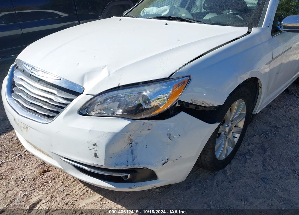 2013 CHRYSLER 200 LIMITED VIN: 1C3CCBCG6DN574222