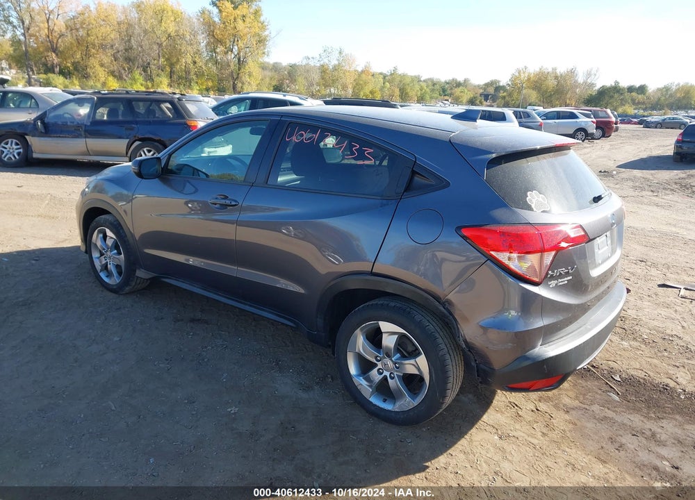 2017 HONDA HR-V EX VIN: 3CZRU6H5XHG701936
