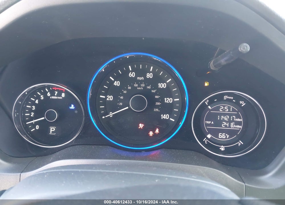 2017 HONDA HR-V EX VIN: 3CZRU6H5XHG701936