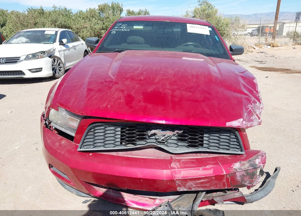 2011 FORD MUSTANG V6 VIN: 1ZVBP8AM5B5153996