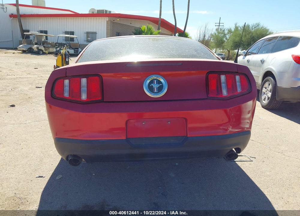 2011 FORD MUSTANG V6 VIN: 1ZVBP8AM5B5153996