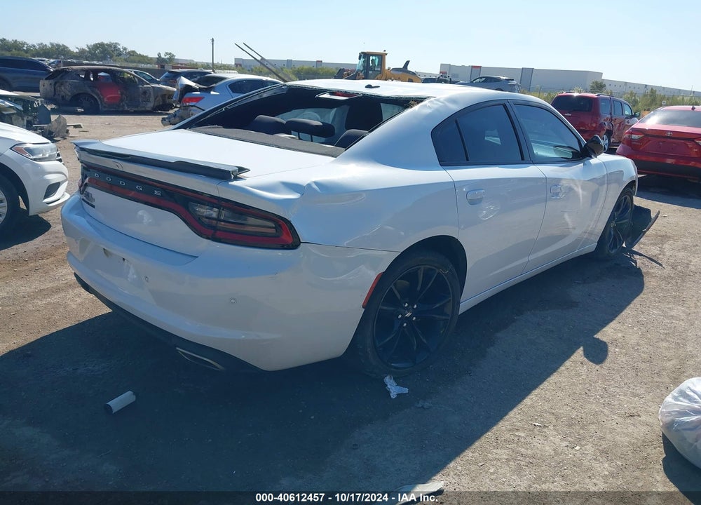 2018 DODGE CHARGER SXT RWD VIN: 2C3CDXBG9JH306541