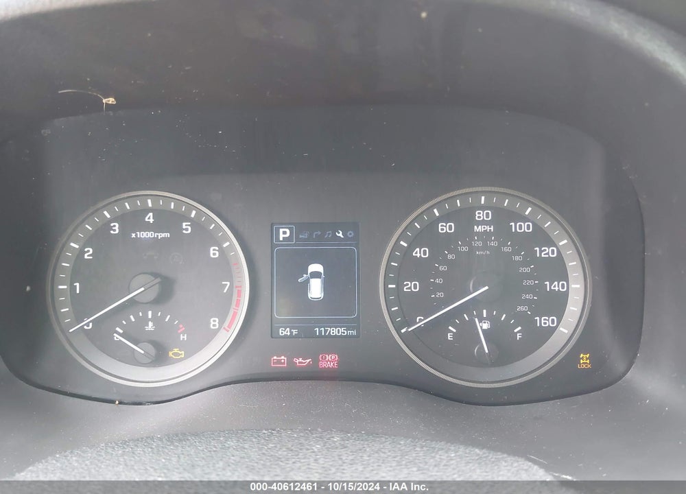 2016 HYUNDAI TUCSON ECO VIN: KM8J3CA25GU061372
