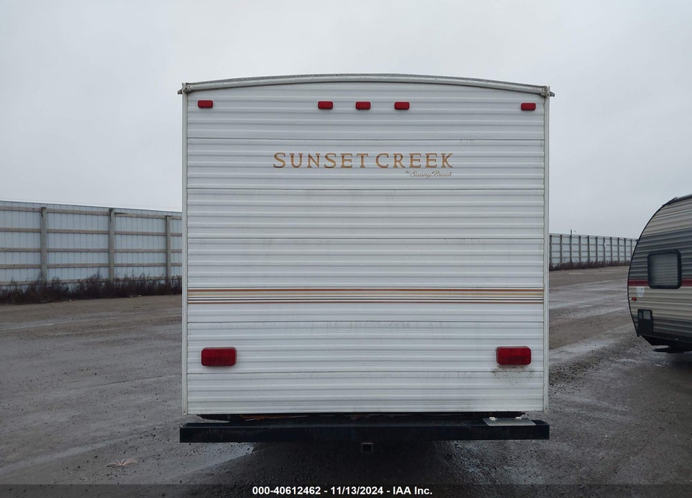 2008 SUNNYBROOK TRAVEL TRAILER VIN: 4UBAS0R2181D78673