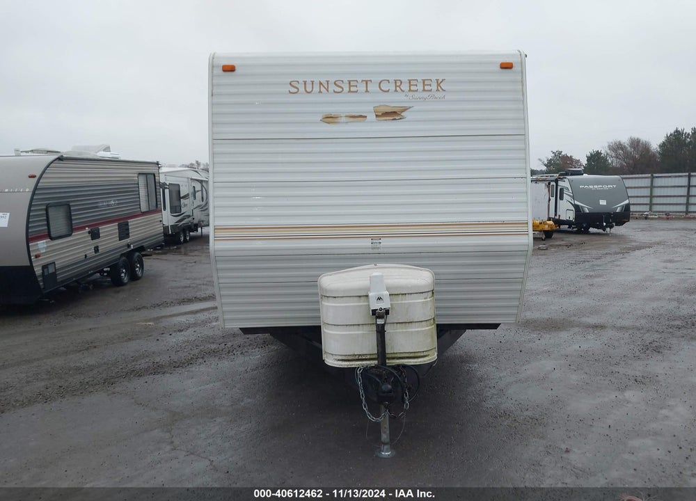 2008 SUNNYBROOK TRAVEL TRAILER VIN: 4UBAS0R2181D78673