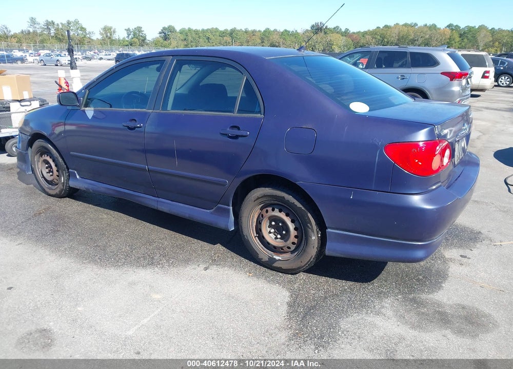 2007 TOYOTA COROLLA S VIN: 2T1BR32E47C731152