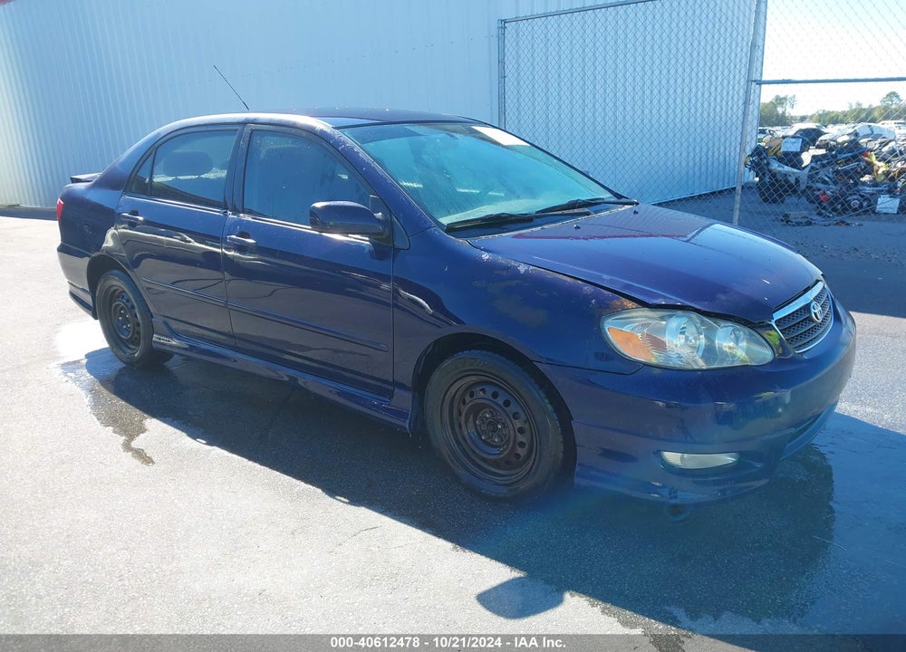 2007 TOYOTA COROLLA S VIN: 2T1BR32E47C731152