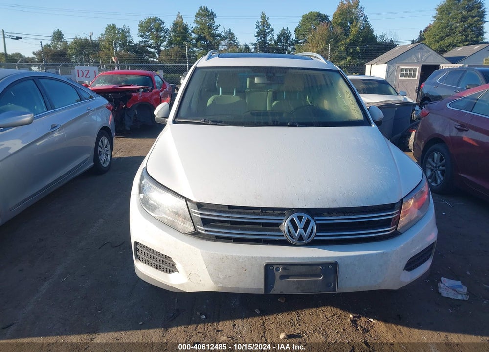 2017 VOLKSWAGEN TIGUAN 2.0T WOLFSBURG EDITION VIN: WVGRV7AX2HK012451