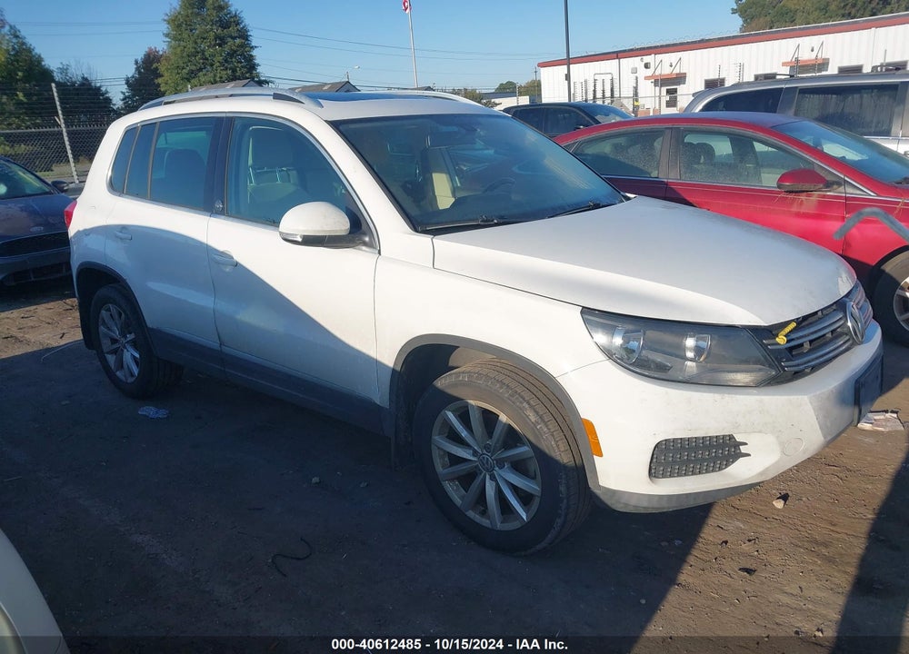 2017 VOLKSWAGEN TIGUAN 2.0T WOLFSBURG EDITION VIN: WVGRV7AX2HK012451
