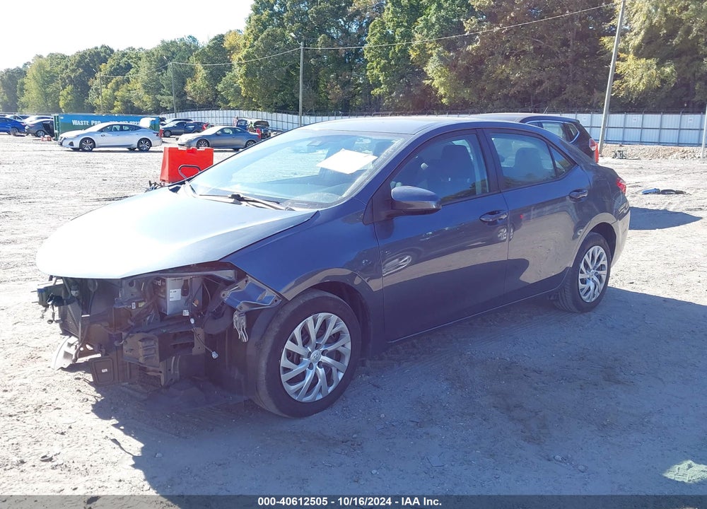 2018 TOYOTA COROLLA LE VIN: 2T1BURHE5JC077858