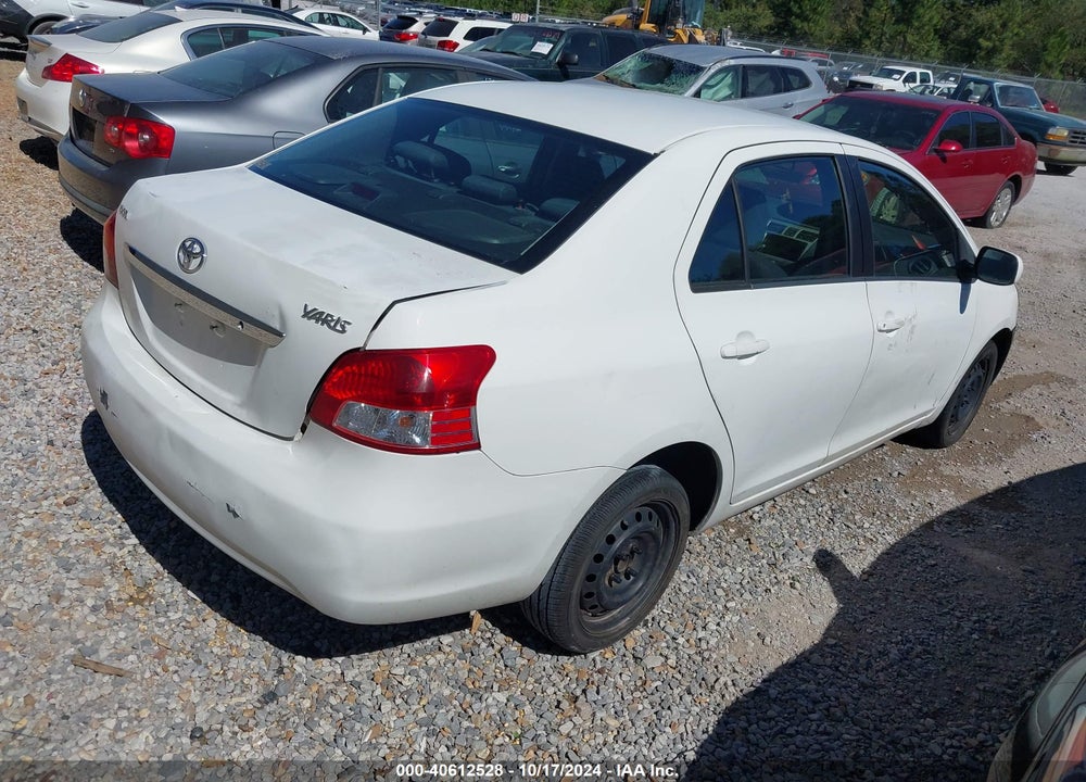 2010 TOYOTA YARIS VIN: JTDBT4K35A1362433