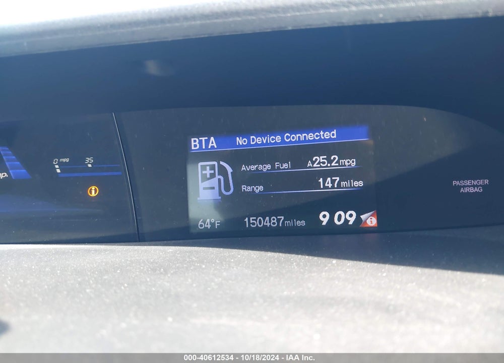 2014 HONDA CIVIC NATURAL GAS VIN: 19XFB5F57EE000709