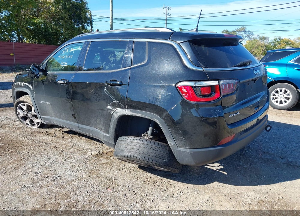 2019 JEEP COMPASS LIMITED 4X4 VIN: 3C4NJDCBXKT854782