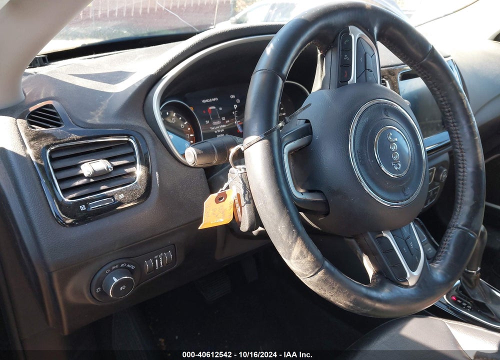 2019 JEEP COMPASS LIMITED 4X4 VIN: 3C4NJDCBXKT854782