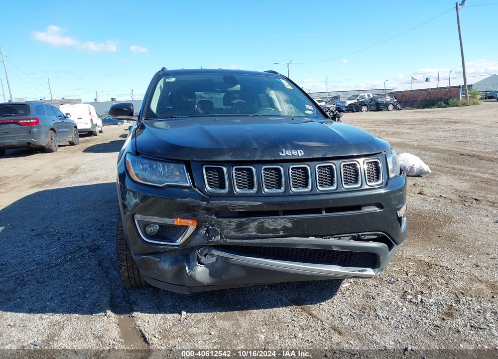 2019 JEEP COMPASS LIMITED 4X4 VIN: 3C4NJDCBXKT854782