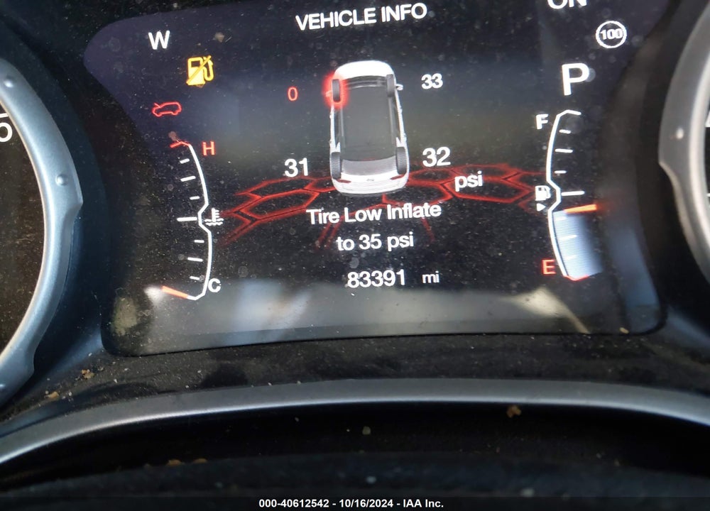 2019 JEEP COMPASS LIMITED 4X4 VIN: 3C4NJDCBXKT854782