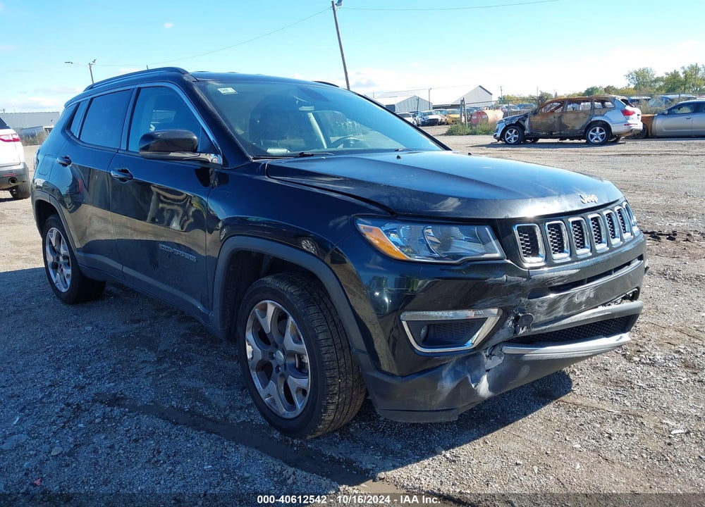 2019 JEEP COMPASS LIMITED 4X4 VIN: 3C4NJDCBXKT854782